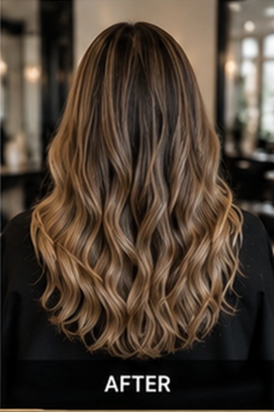 Haarkleuring na — Larsa Haarsalon Bilthoven