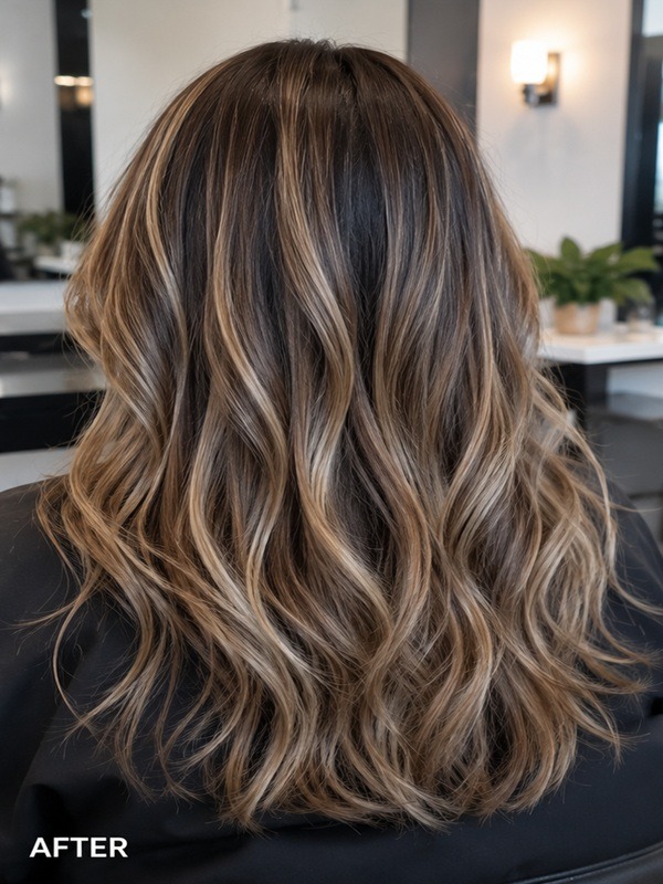 Highlights na — Larsa Haarsalon Bilthoven