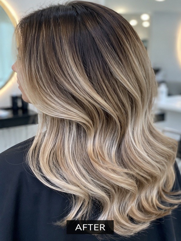 Highlights na — Larsa Haarsalon Bilthoven