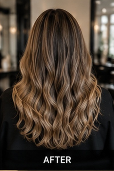 Ombré na — Larsa Haarsalon Bilthoven