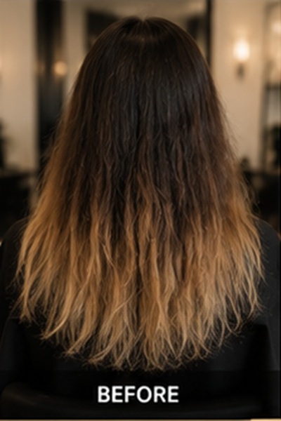 Ombré voor — Larsa Haarsalon Bilthoven